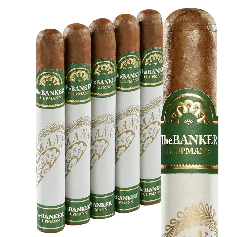 H. Upmann The Banker Currency (Robusto) (5.5"x48) Pack of 5