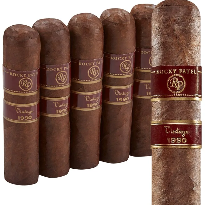 Rocky Patel Vintage 1990 Gordito (Gordo) (4.0"x60) Pack of 5