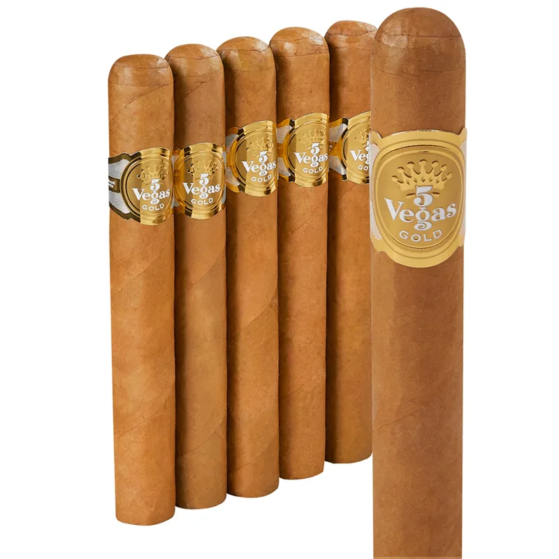 5 Vegas Gold No. 1 (Presidente) (7.5"x54) Pack of 5