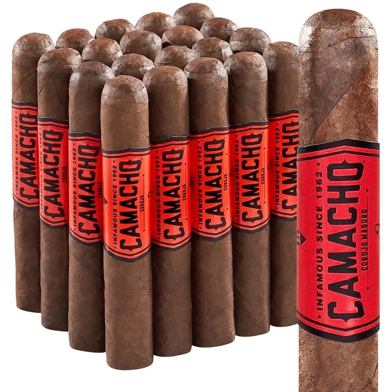 Camacho Corojo Robusto (5.0"x50) Pack of 20