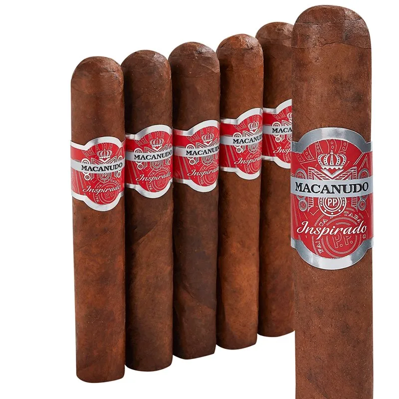 Macanudo Inspirado Red Robusto (5.0"x50) Pack of 5