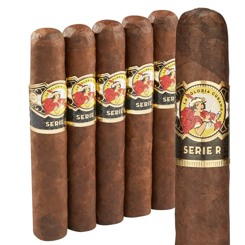 La Gloria Cubana Serie R No. 5 (Robusto) (5.5"x54) Pack of 5