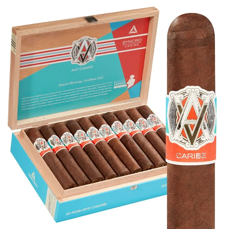 AVO Syncro Caribe Robusto (5.0"x50) Box of 20