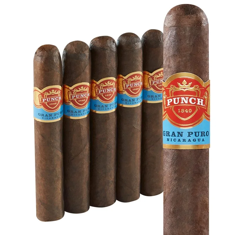 Punch Gran Puro Nicaragua (Toro) (6.0"x54) Pack of 5