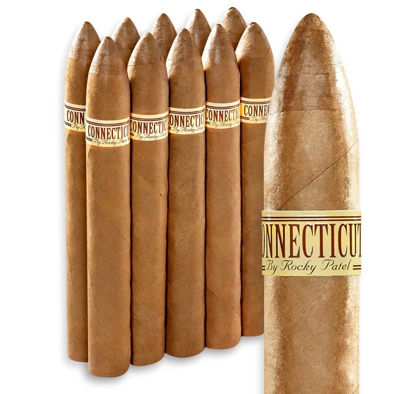 Rocky Patel Connecticut Torpedo (6.5"x50) Pack of 10