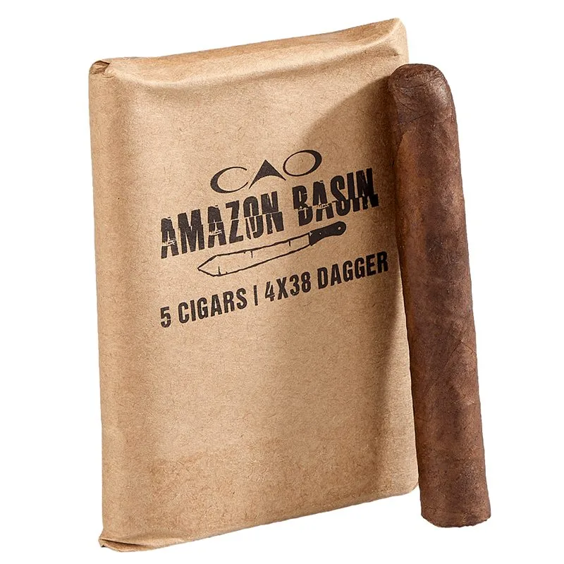 CAO Amazon Basin Daggers (Petite Corona) (4.0"x38) Pack of 5
